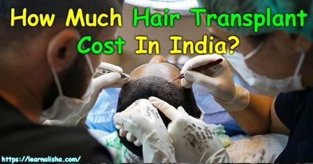 How Much Hair Transplant Cost In India